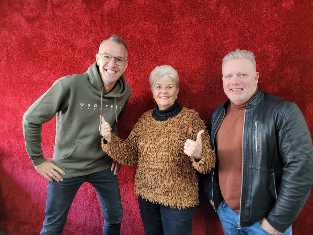 Rita Young, Marco de Hollander en Henk Robbemond