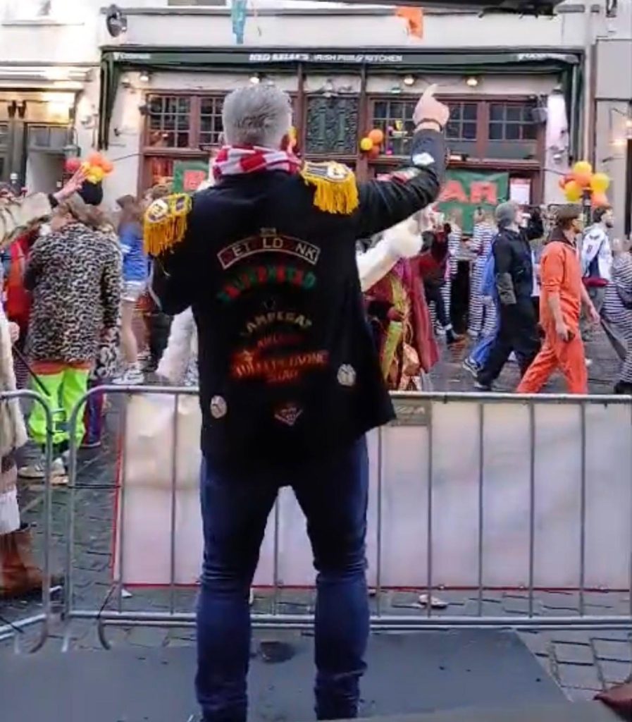 Henk Robbemond tijdens Carnaval 2026